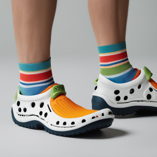 socks with crocs