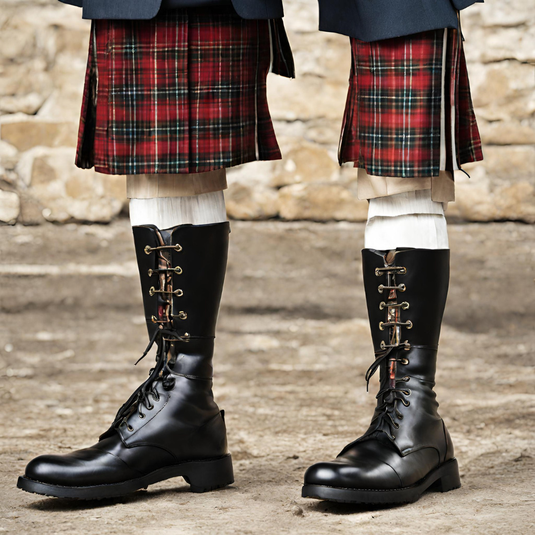 what shoes to wear with a kilt